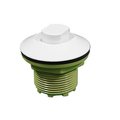 Water World 1.75 x 2.5 x 1.75 in. Contemporary Air Button; White WA1188862